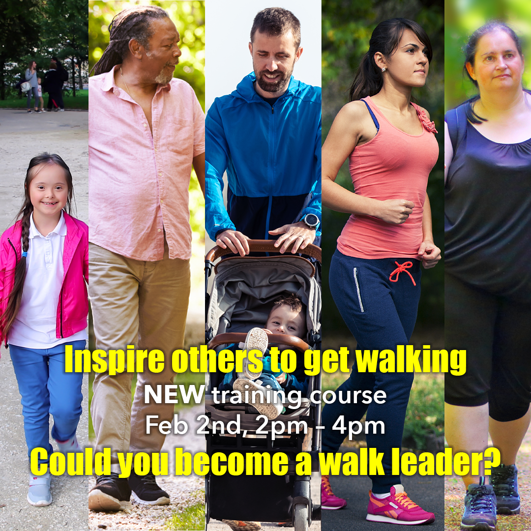 Inspire others to get walking with free training