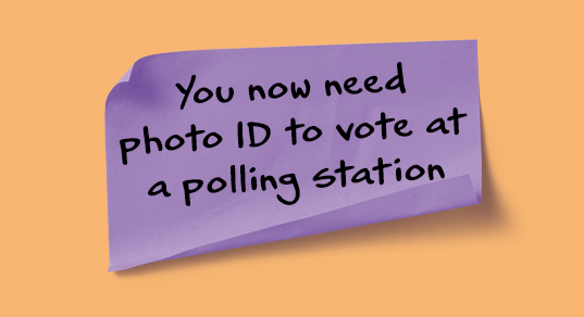 Photo ID required to vote at May election