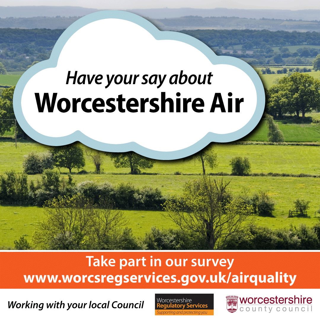 Have your say in Worcestershire-wide Air Quality Survey
