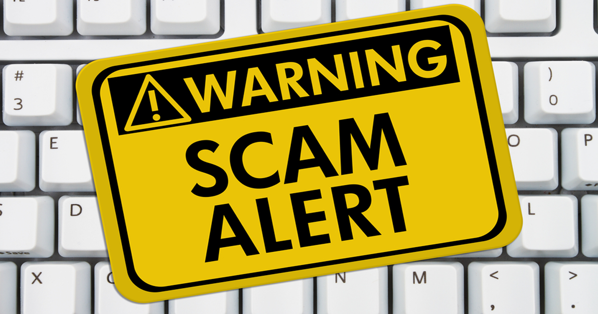 Stay vigilant, spot scams