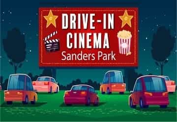 Drive in Cinema at Sanders Park