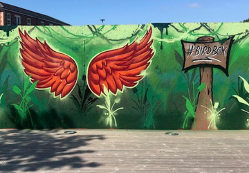 Street Art Installed To Stop Vandals Preying On BirdBox