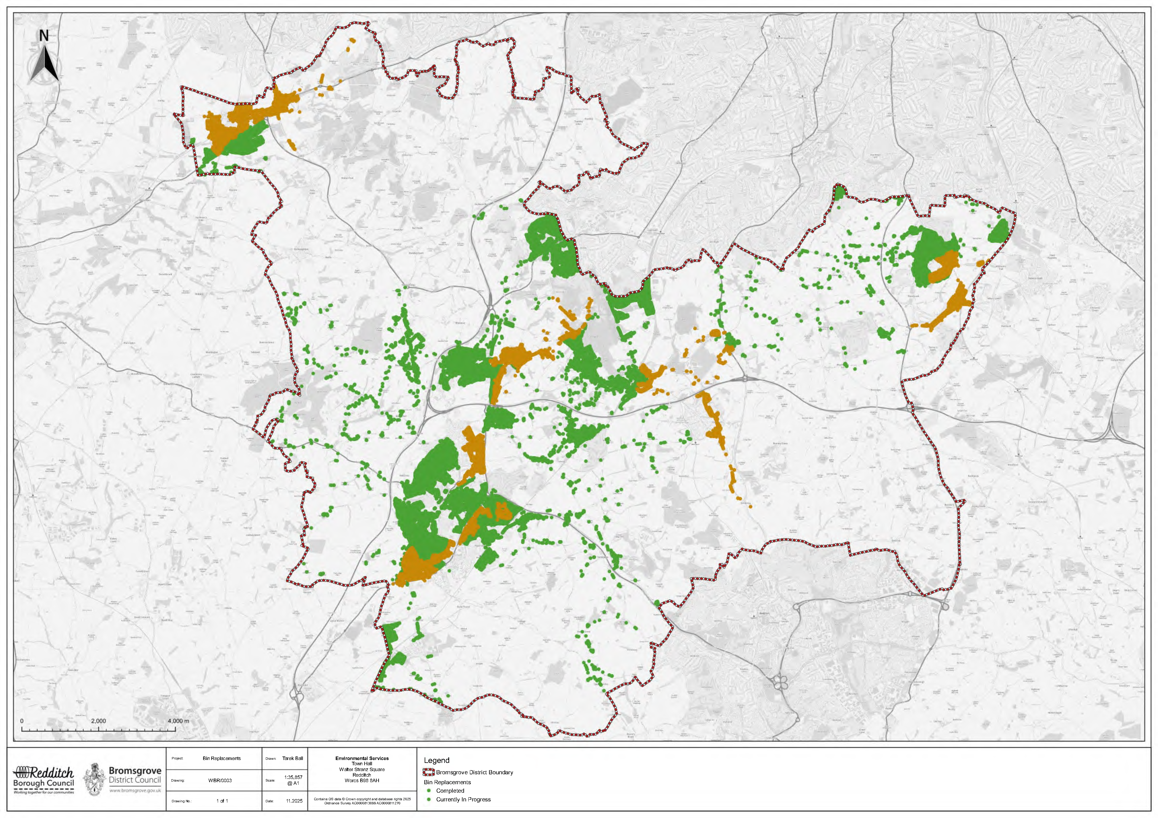 Bin Replacement Status 21.11/2025