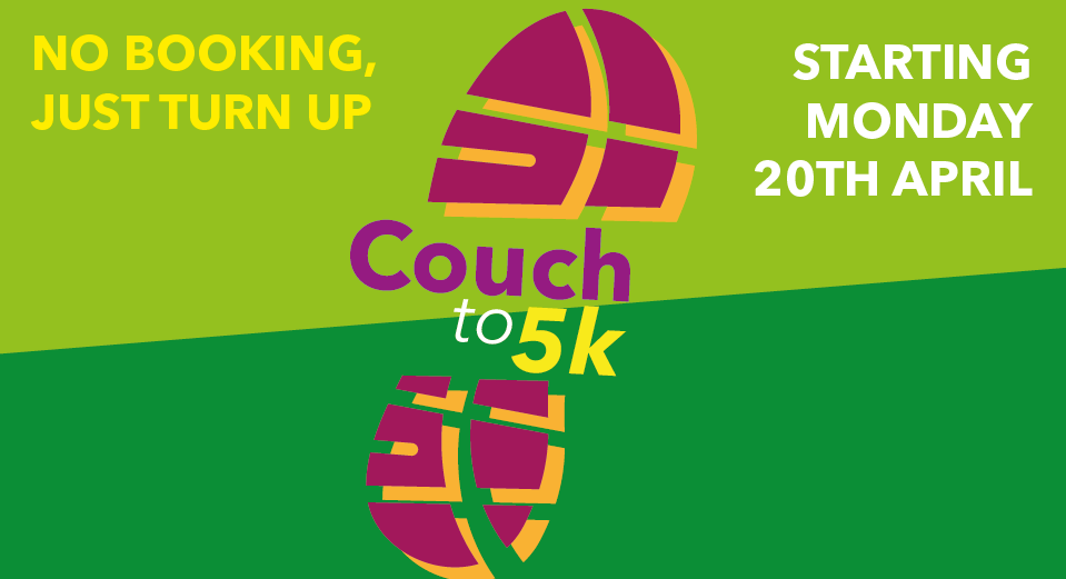 Couch to 5K graphic with dates for BDC