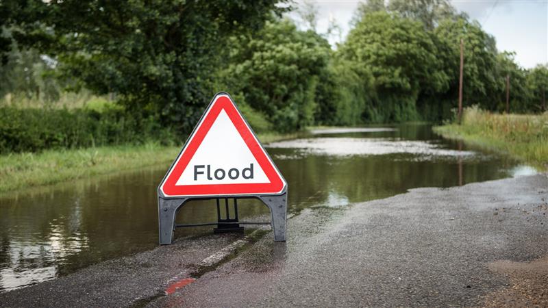 Flood sign